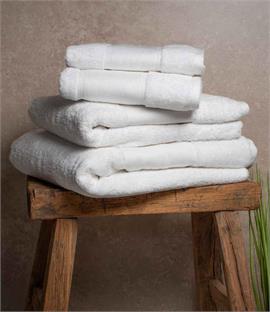 Towel City Organic Printable Border Guest Towel